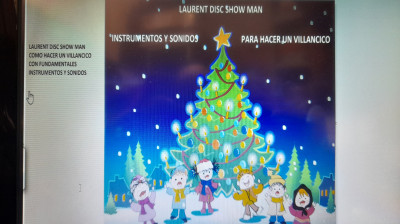 Laurent DiscShowMan Instrumentos para hacer un VILLANCICO Moderno
