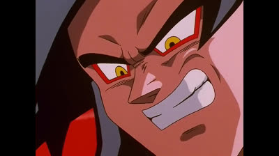 Dragon Ball GT (en castellano) capitulo 46 - ¡Choque! Super Saiyan 4 contra Super Nº 17