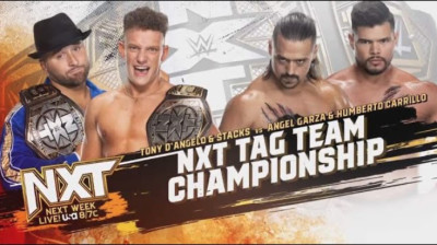 The Family vs Angel Garza & Humberto Carrillo (NXT Tag Team Championship)